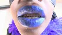 Latex blue blooper