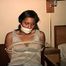18 Yr OLD BLACK COLLEGE STUDENT GETS MOUTH STUFFED, WRAP VET TAPE GAGGED, BAREFOOT, TIED TO A CHAIR GETS LOOSE AND ESCAPES (D70-6)