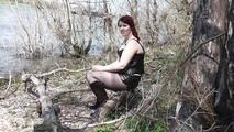 Teresa tied on the river 1/2