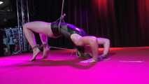 Predicament Extreme Bondage Challenge at BoundCon XIV - Rija Mae & Muriel La Roja 