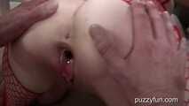 The young Linda Lush and KarinaHH, fucked and inseminated by us together 