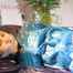 Lulu tied and gagged on bed wearing sexy shiny nylon rainwear (Pics)
