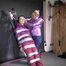 Aiyana bound gagged and vibed by Ms Ungeniert in shiny nylon Down