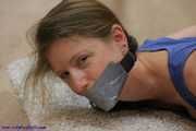 Yoga girl Sophia hogtied