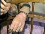  69 Yr OLD TIT-TIED, HANDCUFFED, BALL-GAGGED HOSTAGE (D18-11)