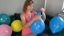 blowing up balloons with mouth [NonPop]