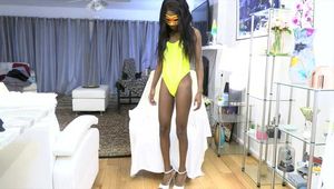 Banana - Shaved Pussy Insertions