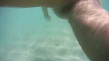 Under water - put the bikini off