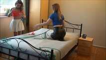 Celeste and Gina - Tickling Bondage Part 3 of 5