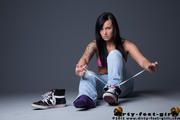 cadii and the socks