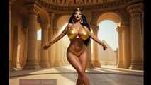 GoL Cleopatra fantasy dance tease gooning animation