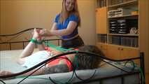 Celeste and Gina - Tickling Bondage Part 3 of 5