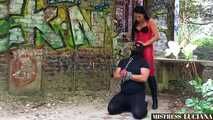 My piss in the slave's eye