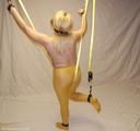 Yellow nylon ties