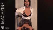 BONDAGE BENCH WITH CHAIR - A Standing Variation That Packs a Punch... This Time with a Sex Machine