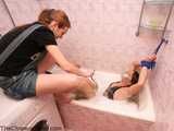 Satisfaction Girl and Alexa: Bathroom pleasures 