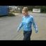 Join SEXY JENNY lingering and shopping outdoor wearing a sexy shiny nylon rain pants and a rain jacket coming home and change clothes (Video)