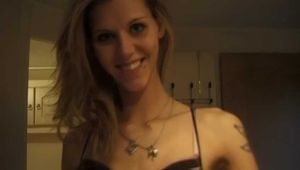 Skinny Teen Ilona Home Made Video with the Porn Grandpa