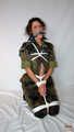 Military-Girl Gefesselt und geknebelt - Teil 2