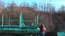 020141 Kathy Takes A Gushing Pee From The Pipeline