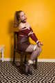 Littlestone Quinn in Office Chair bondage