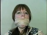 42 Yr OLD DIANE ACE BANDAGE & RING-GAGGED (D16-10)