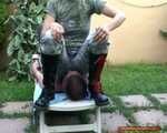 Fetisha's facesitting-punishment 1
