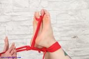 erste Versuche mit Bondage
