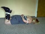 Reading in a hogtie 2/2