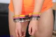 Prisoner in cuffs