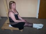 Miri sit and tied