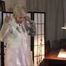 +++archive+++ Sexy Francine in pink and white PVC dress and plastic raincoat