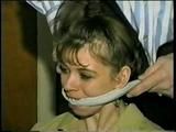 BOTH GAGGED WITH CARRIE'S STINKY SWEATY SOCK (D13-4)