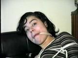 21 Yr OLD LATINA ERICA GETS BALL & WRAP ACE BANDAGE GAGGED (D25-9)