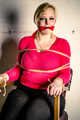 Roxie in Ranger Boots and Chair Bondage