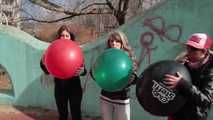 154 3 girls, 3 balloons (24" Qualatex ClubSteffi)