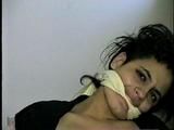 TIT TIED, MOUTH STUFFED, CLEAVE GAGGED LITTLE LATINA HOSTAGE (D28-5)