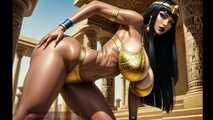 GoL Cleopatra fantasy dance tease gooning animation