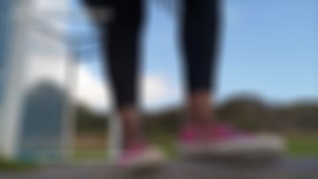 Custom: Walkies with my footslut