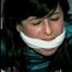 40 Yr OLD HAIRDRESSER BALL-TIED, CLEAVE GAGGED HOSTAGE (D19-17)