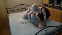 Gina and Stefanie – Hogtie Challenge, Part 5 of 6
