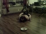 Try to eat while hogcuffed