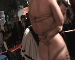 BDSM session barefoot