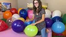 girlfriend pops your balloons with lighter, stick and needle (ENGLISH LANGUAGE)