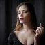 Every short clip of the angelic Irina posing while smoking gathered in one video