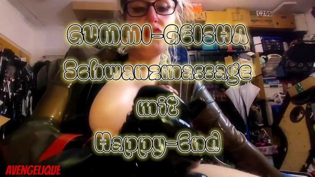 Gummi Geisha - Schwanzmassage mit Happy-End