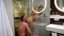 TEENY PISS-PUSSY | Showering After Toilet Sex