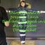 Lana tied and gagged in a shiny nylon Downjacket