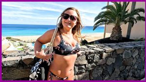 CREAMPIE BLIND DATE ON THE BEACH?! STAGGERED AND STILL CREAMPIED?