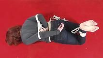 Aurora hogtied barefoot 2/2